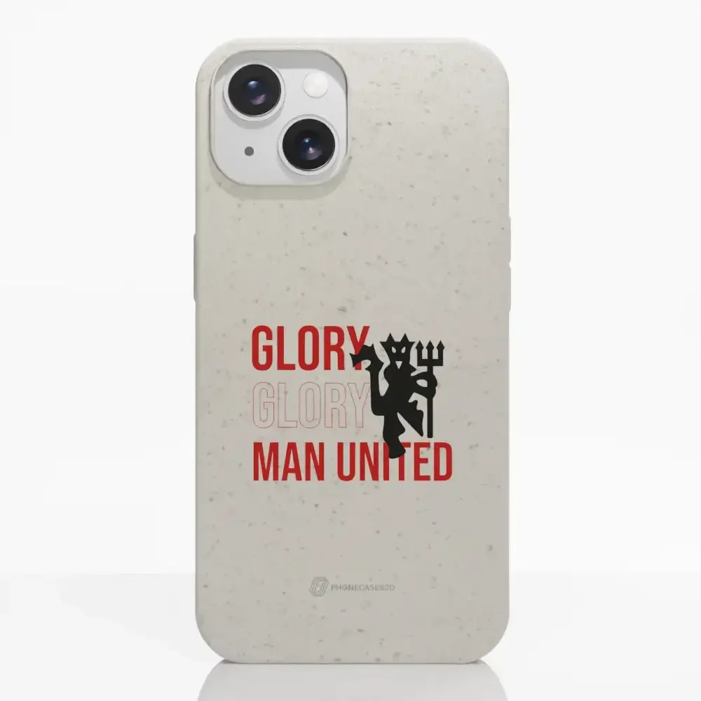 Manchester United Official Compostable Phone Case Slogan & Devil - Image 14