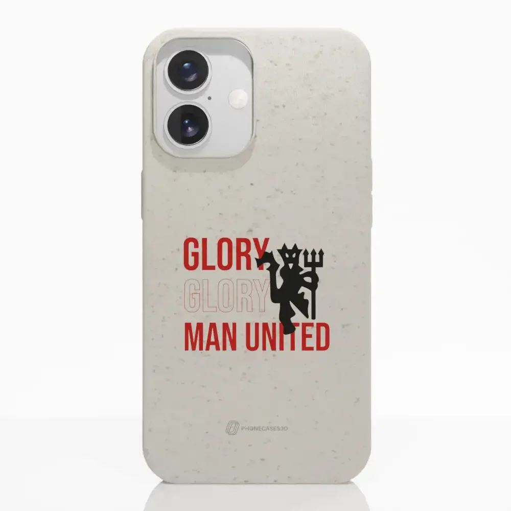 Manchester United Official Compostable Phone Case Slogan & Devil - Image 18