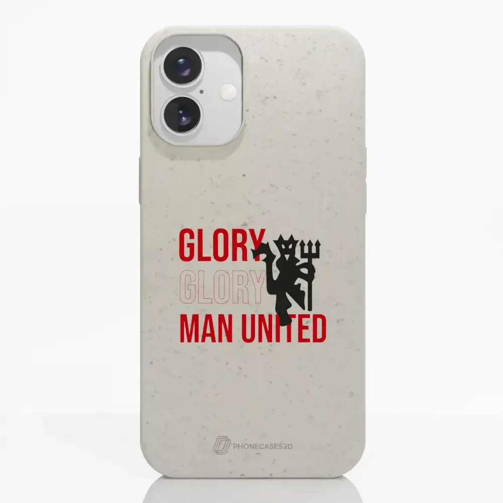 Manchester United Official Compostable Phone Case Slogan & Devil - Image 20