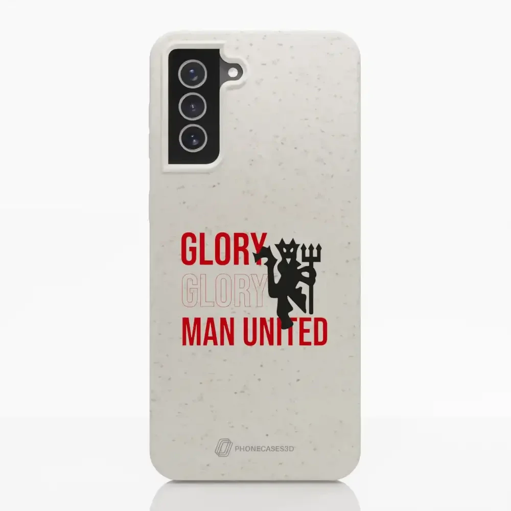 Manchester United Official Compostable Phone Case Slogan & Devil - Image 25