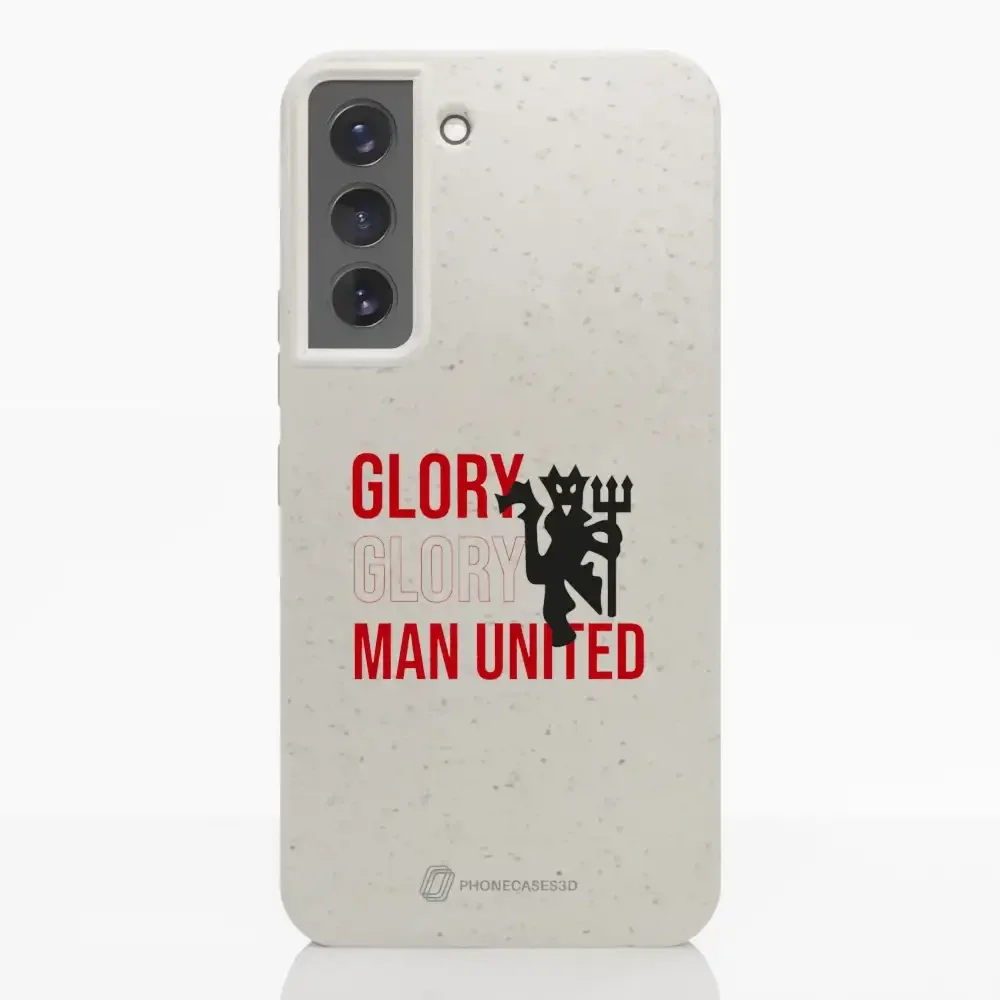 Manchester United Official Compostable Phone Case Slogan & Devil - Image 28