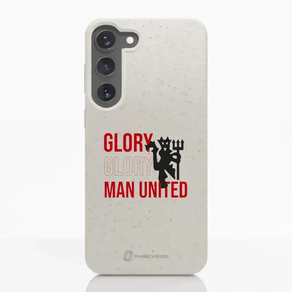 Manchester United Official Compostable Phone Case Slogan & Devil - Image 31