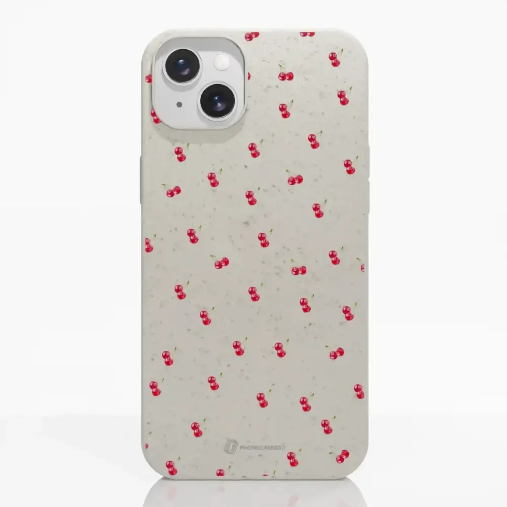 Martine Halvorsen Official Compostable Phone Case Design Cherries - Image 11