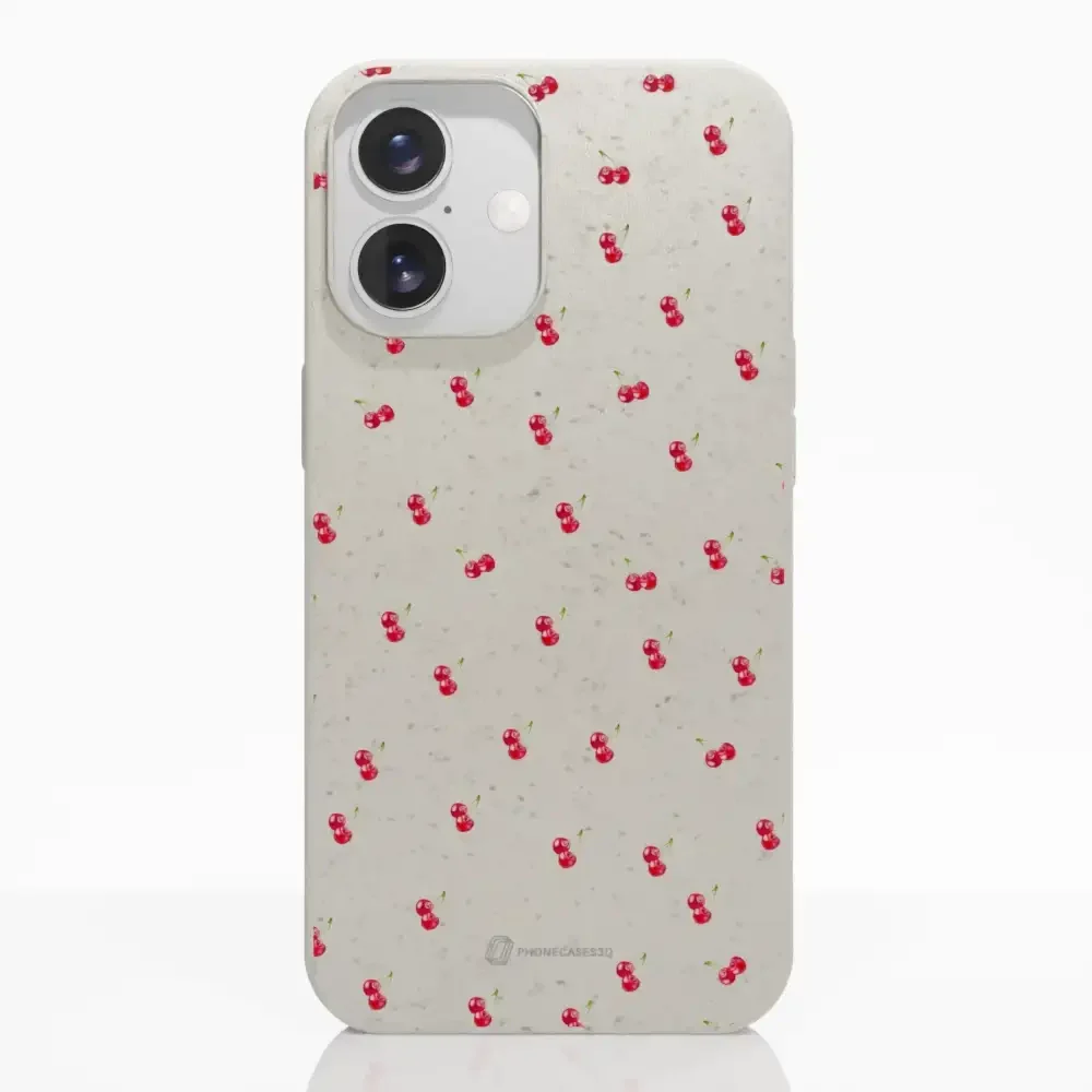 Martine Halvorsen Official Compostable Phone Case Design Cherries - Image 18