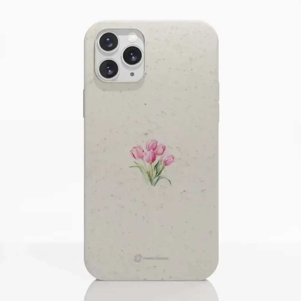 Martine Halvorsen Official Compostable Phone Case Design Tulips - Image 2