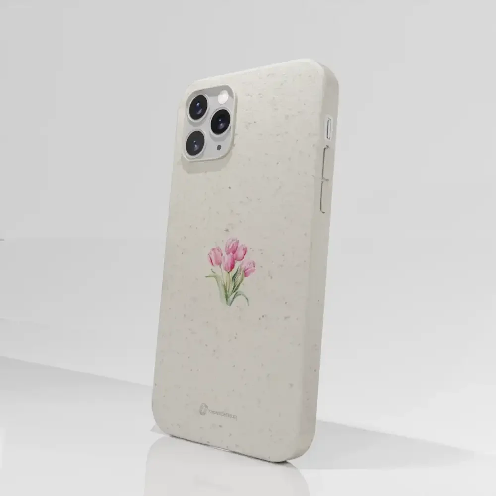 Martine Halvorsen Official Compostable Phone Case Design Tulips - Image 46