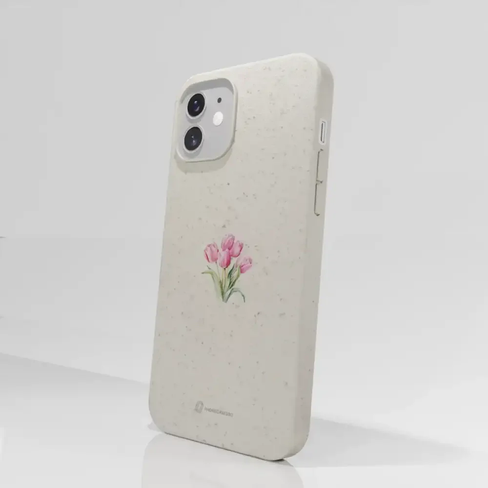 Martine Halvorsen Official Compostable Phone Case Design Tulips - Image 48
