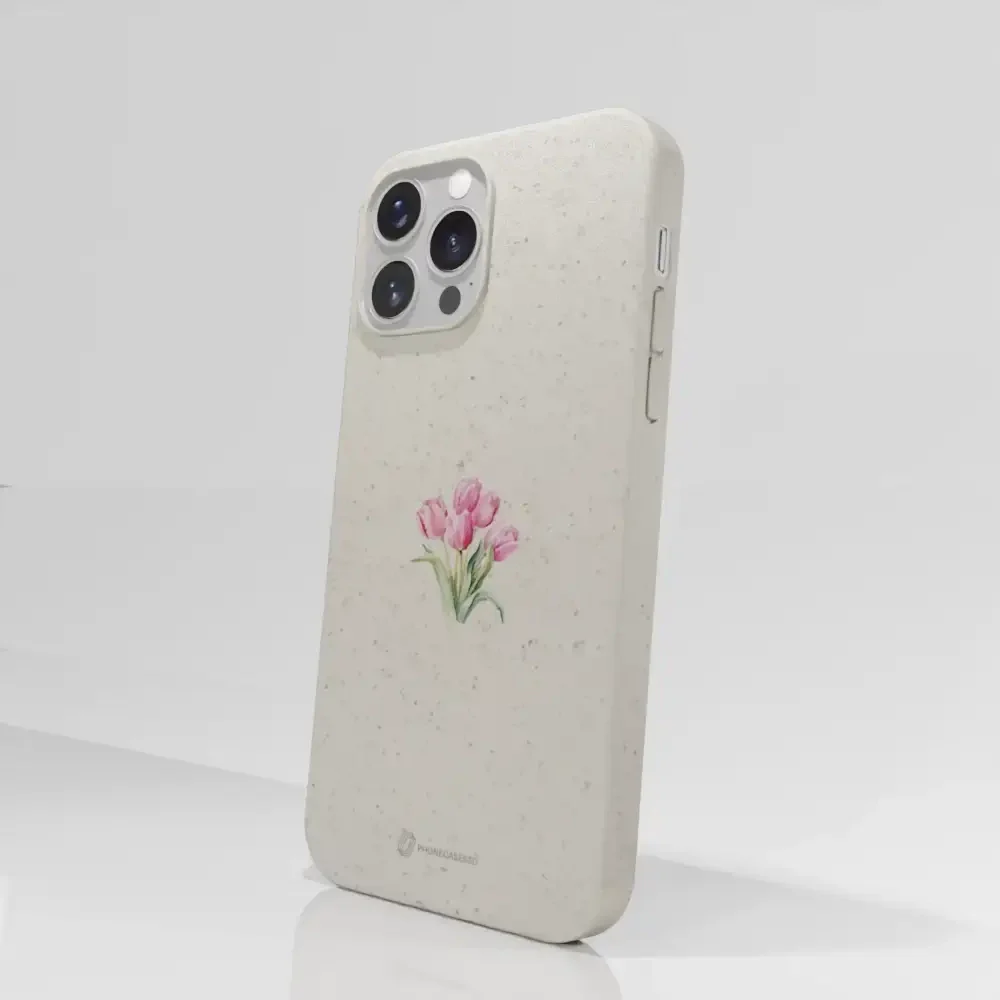 Martine Halvorsen Official Compostable Phone Case Design Tulips - Image 53