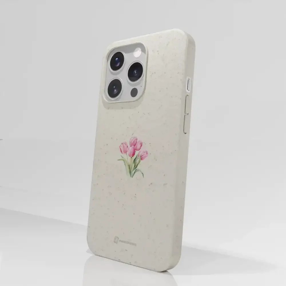 Martine Halvorsen Official Compostable Phone Case Design Tulips - Image 60