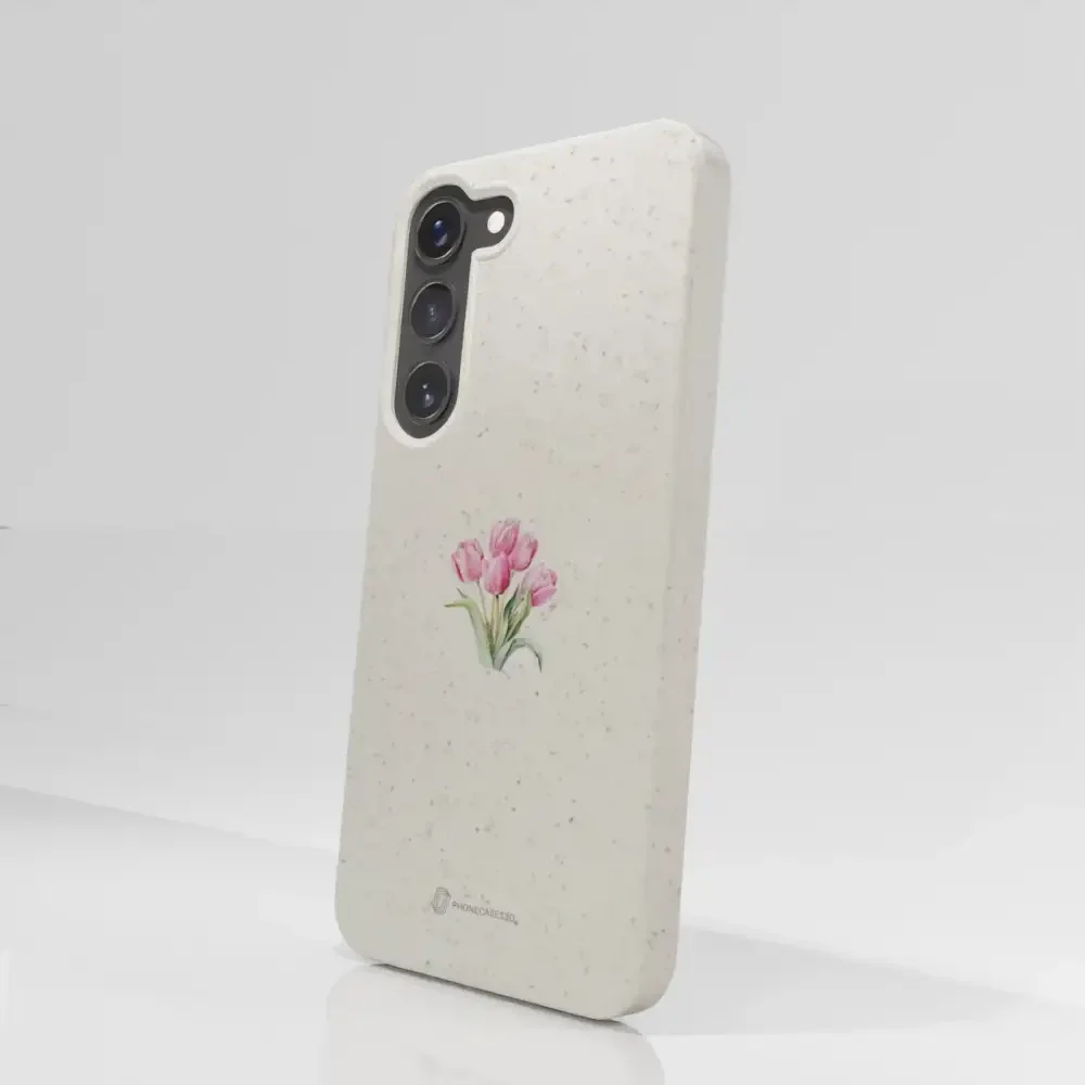 Martine Halvorsen Official Compostable Phone Case Design Tulips - Image 73