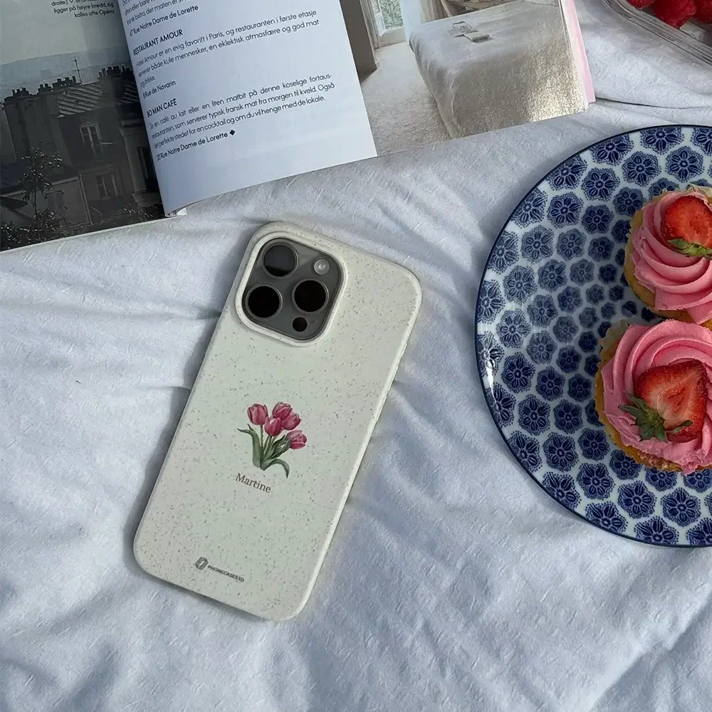 Martine Halvorsen Official Compostable Phone Case Design Tulips - Image 82