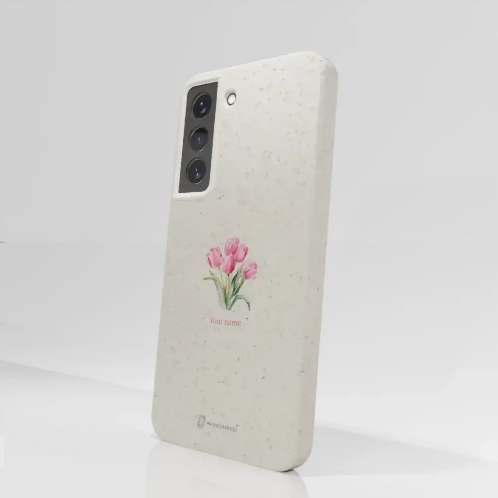Martine Halvorsen Official Compostable Phone Case Design Tulips + Name - Image 71