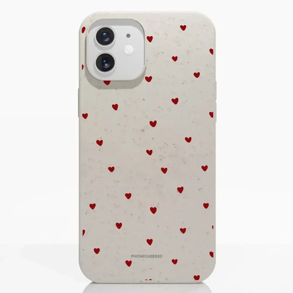 Martine Halvorsen Official Compostable Phone Case Hearts - Image 4