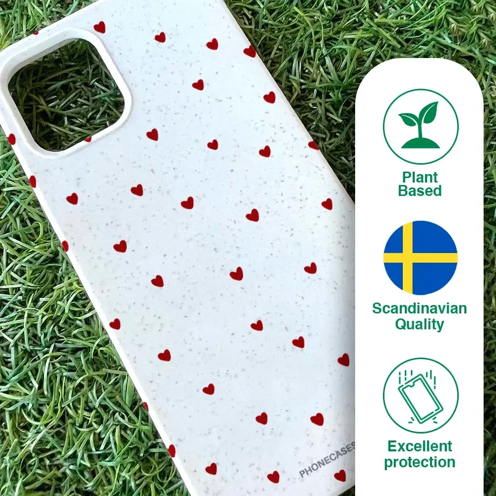 Martine Halvorsen Official Compostable Phone Case Hearts - Image 49