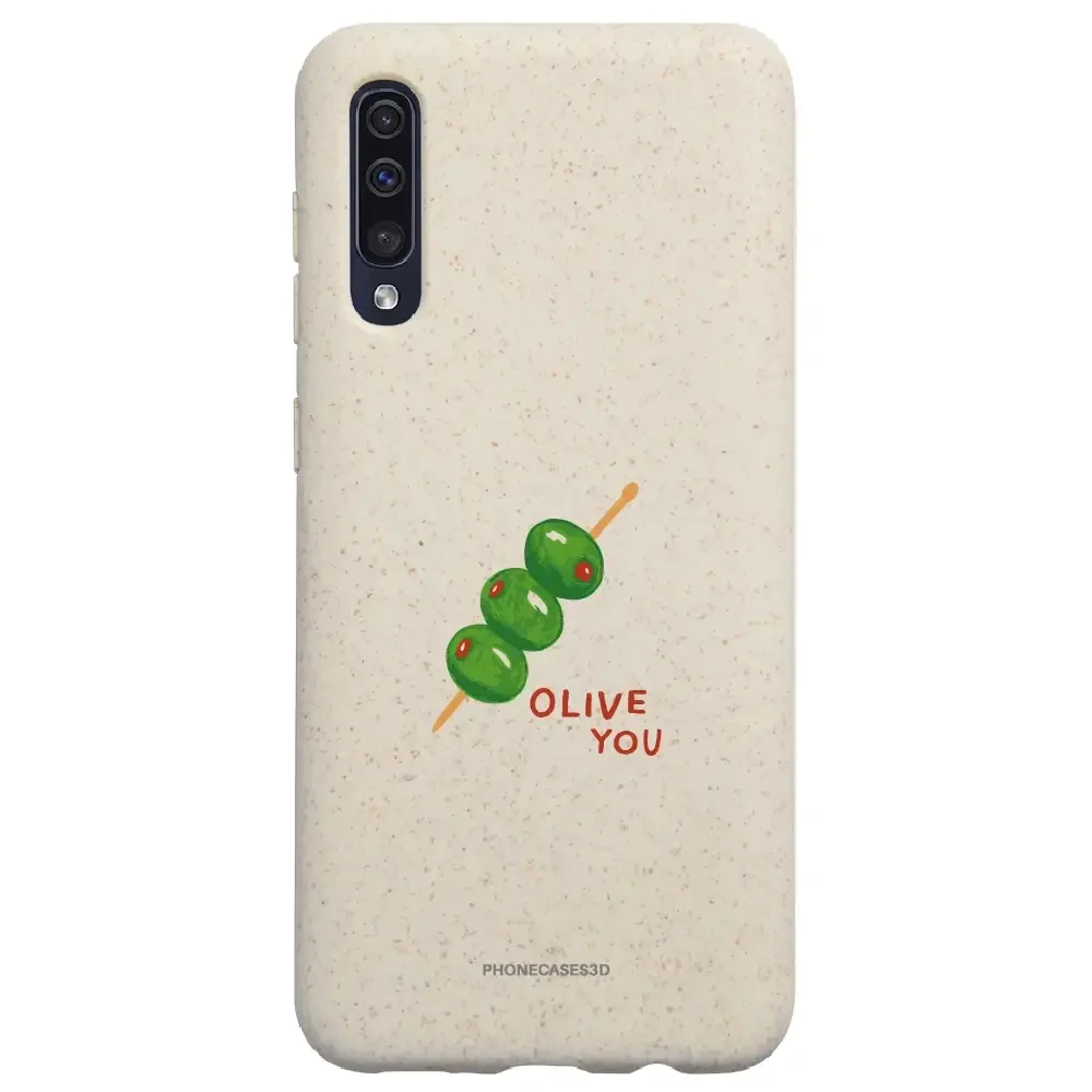 Martine Halvorsen Official Compostable Phone Case ´Olive You´ - Image 44