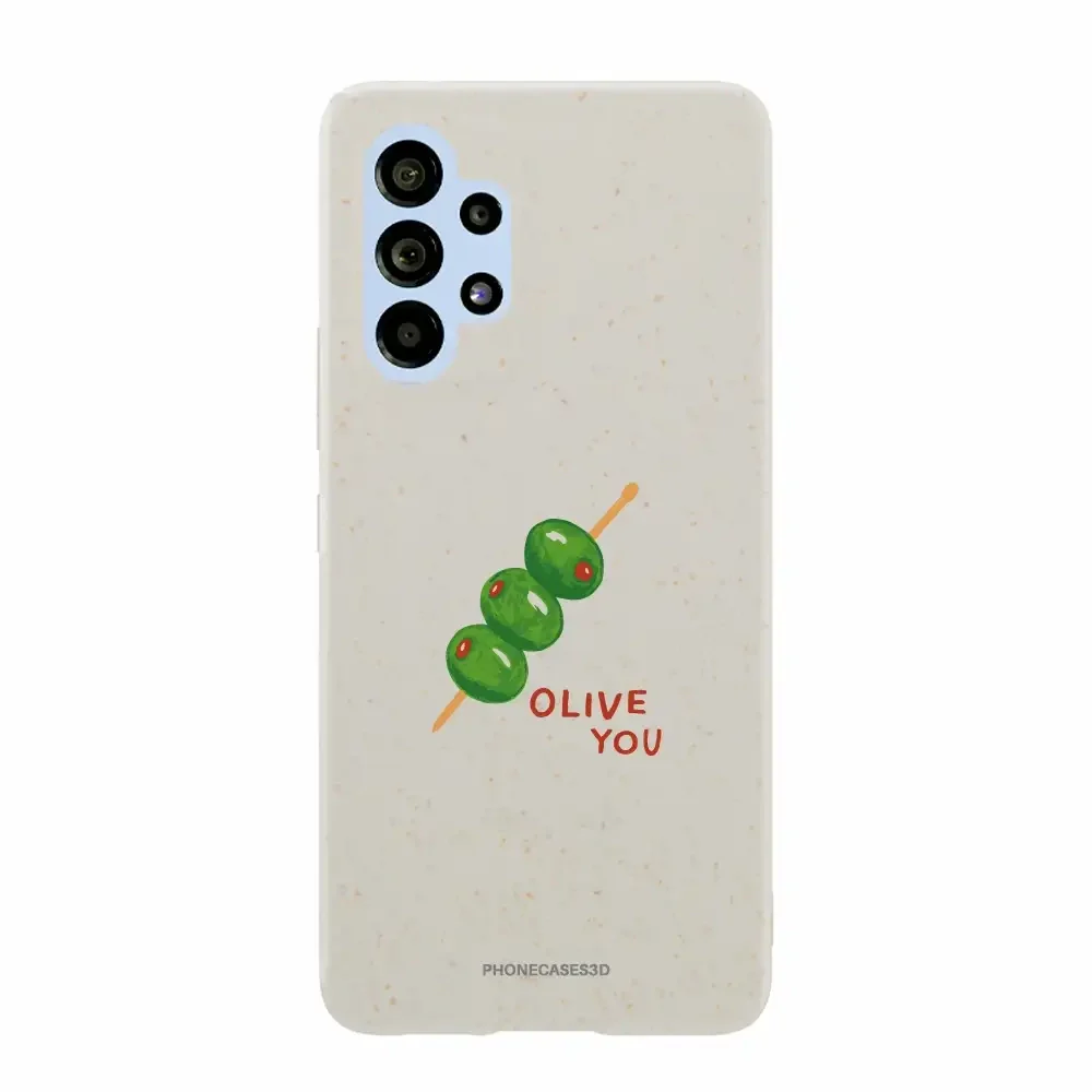 Martine Halvorsen Official Compostable Phone Case ´Olive You´ - Image 47