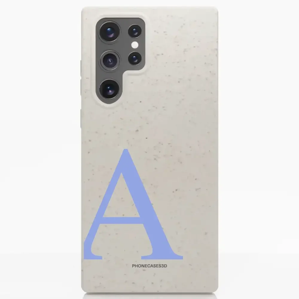 Martine Official White Compostable Phone Case Design + Blue Initial - Image 33