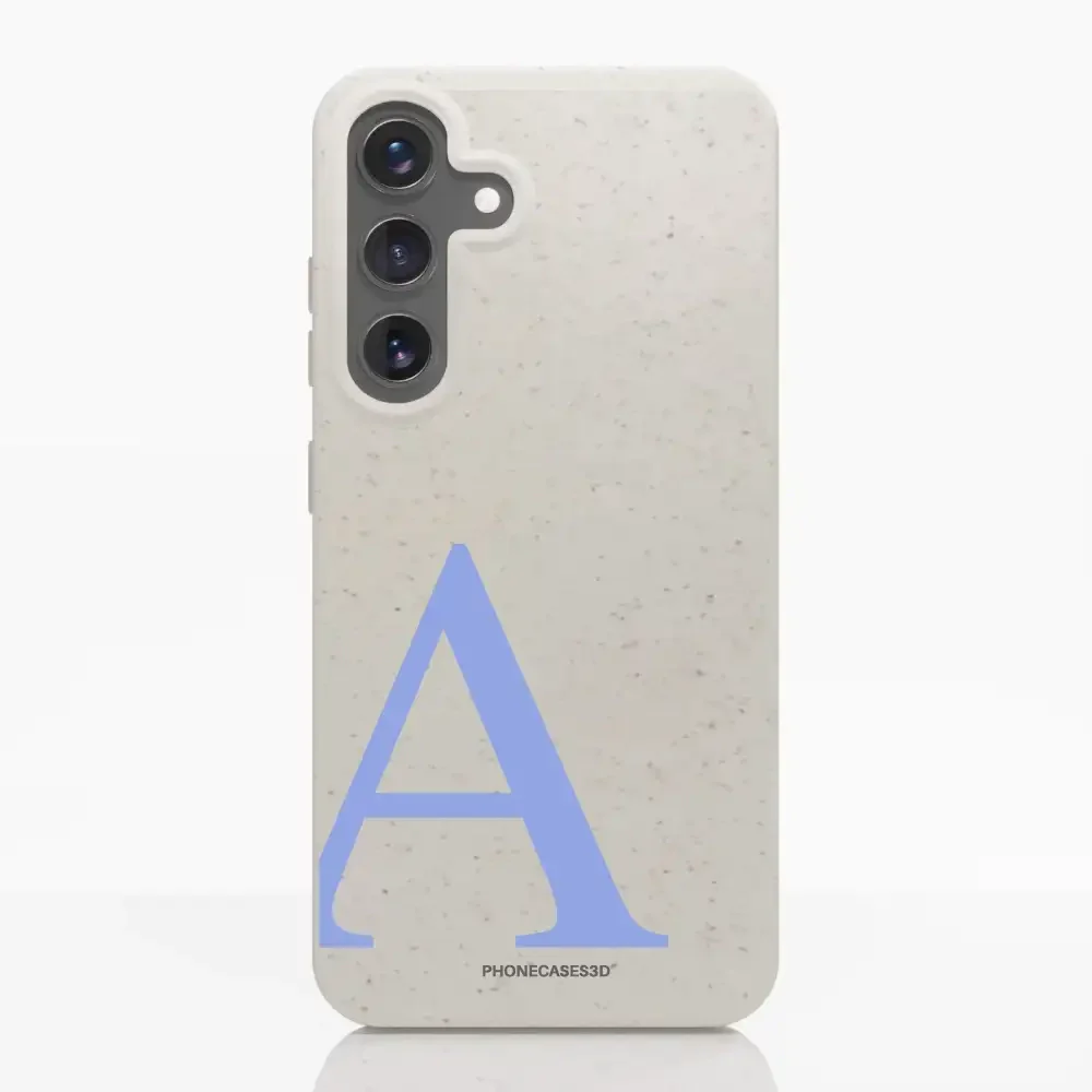 Martine Official White Compostable Phone Case Design + Blue Initial - Image 38