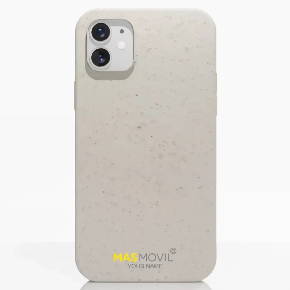 MASmovil Official Compostable Phone Case Design 1 + Name