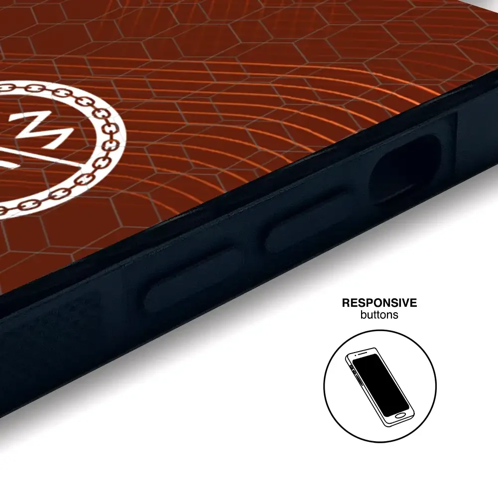 Mjøndalen FK Official 3D Phone Case Design Minimal Brown - Image 75