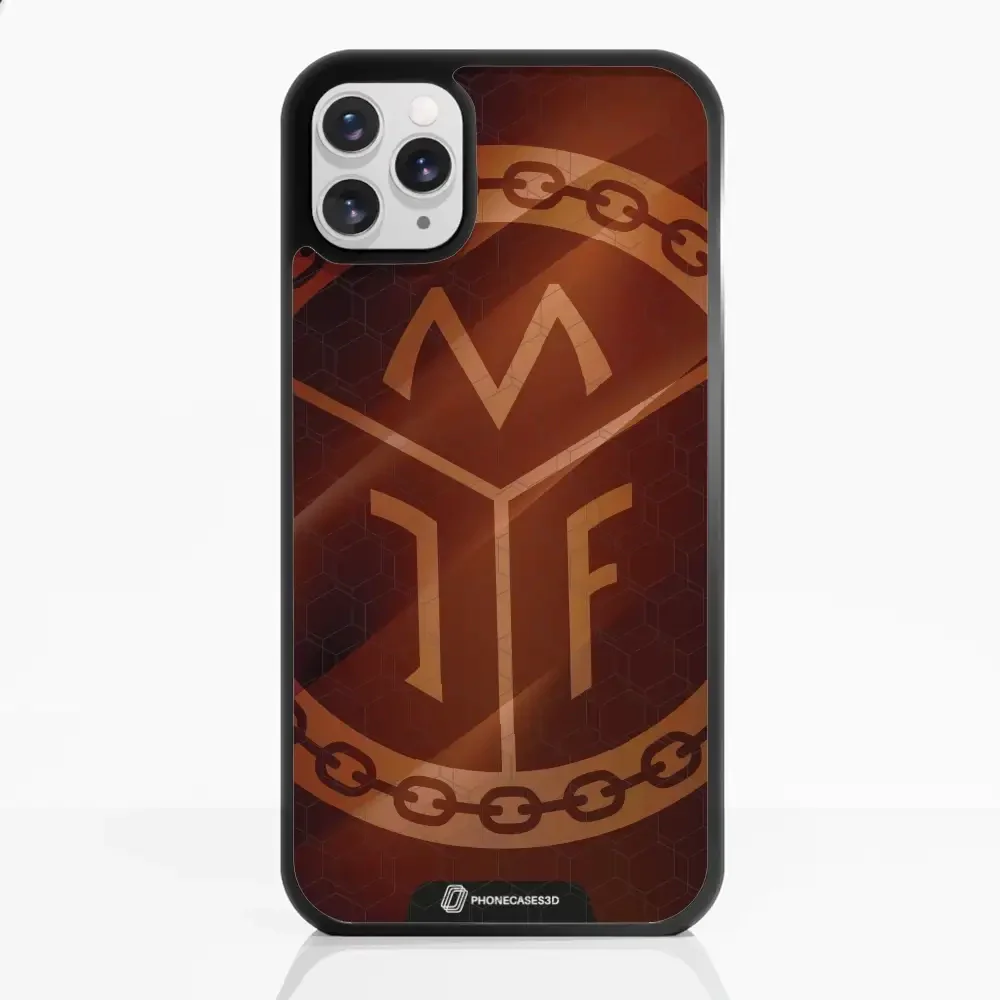 Mjøndalen FK Official 3D Phone Case Design Subtle Crest - Image 3