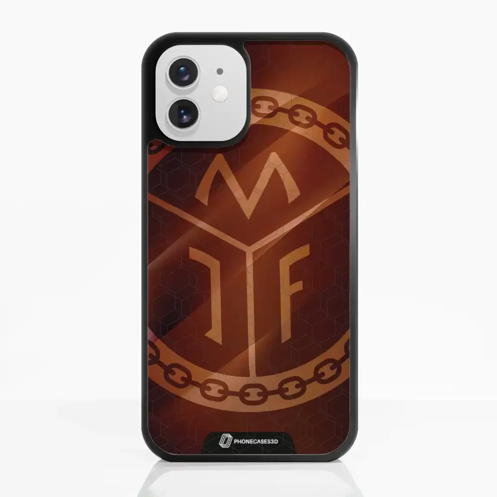 Mjøndalen FK Official 3D Phone Case Design Subtle Crest - Image 4