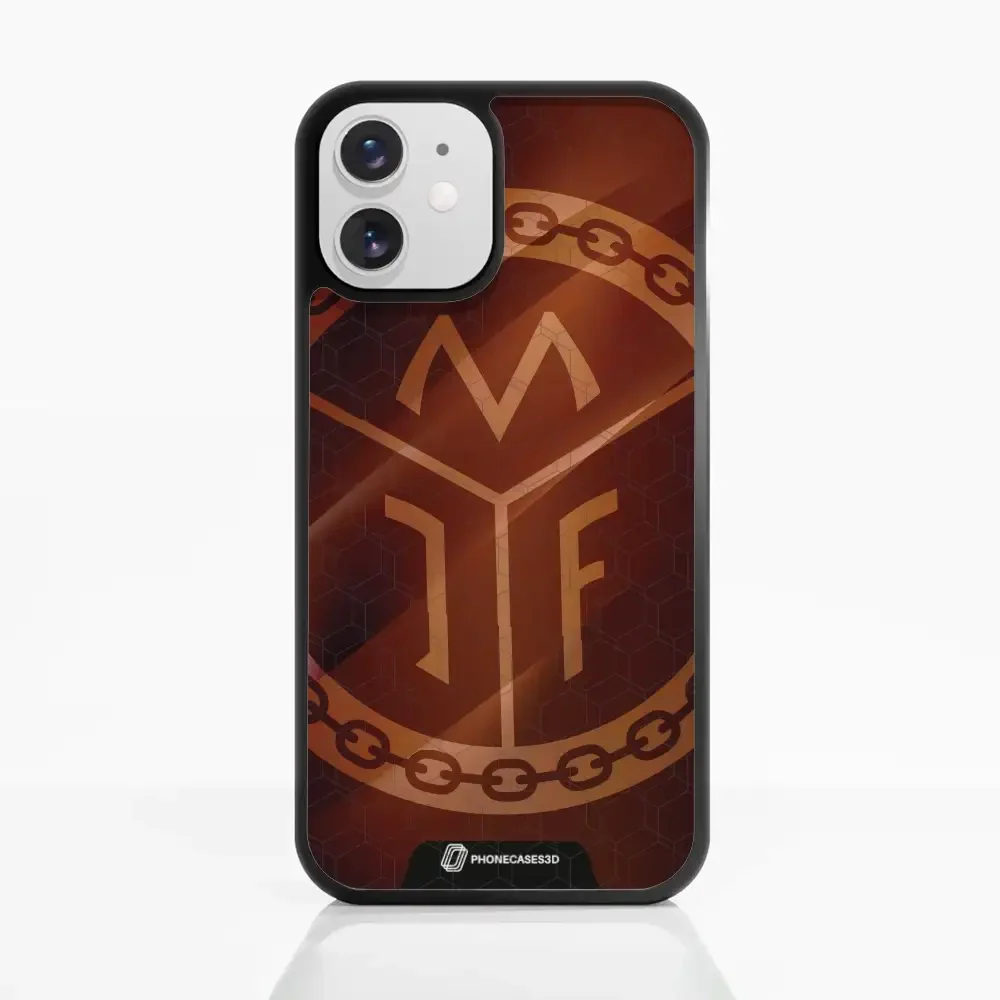 Mjøndalen FK Official 3D Phone Case Design Subtle Crest - Image 5