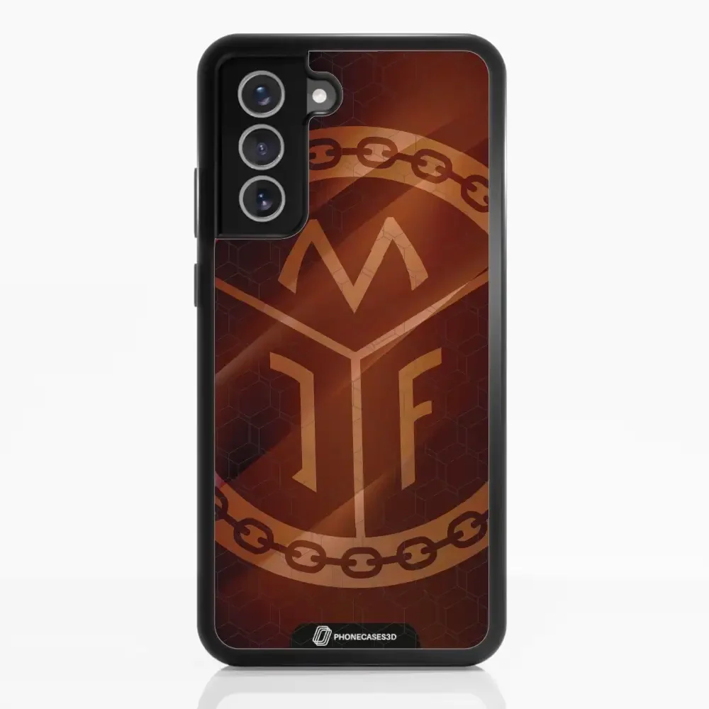 Mjøndalen FK Official 3D Phone Case Design Subtle Crest - Image 50