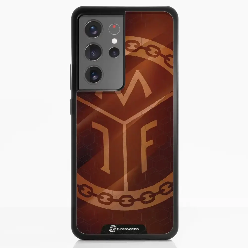 Mjøndalen FK Official 3D Phone Case Design Subtle Crest - Image 53