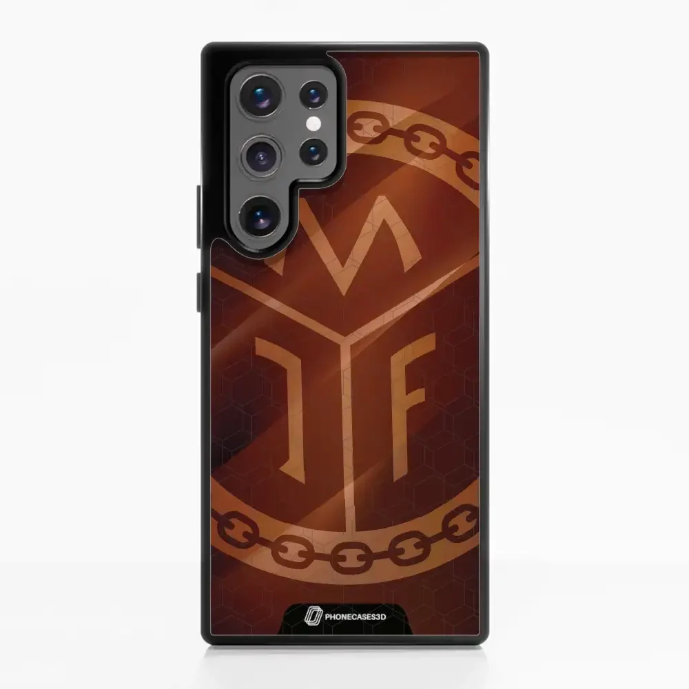 Mjøndalen FK Official 3D Phone Case Design Subtle Crest - Image 56