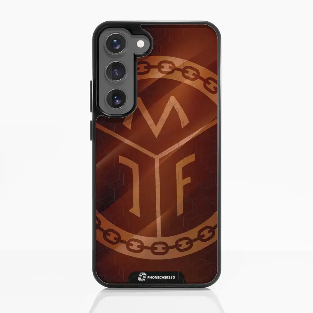Mjøndalen FK Official 3D Phone Case Design Subtle Crest - Image 57