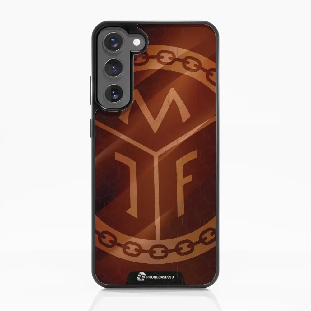 Mjøndalen FK Official 3D Phone Case Design Subtle Crest - Image 59