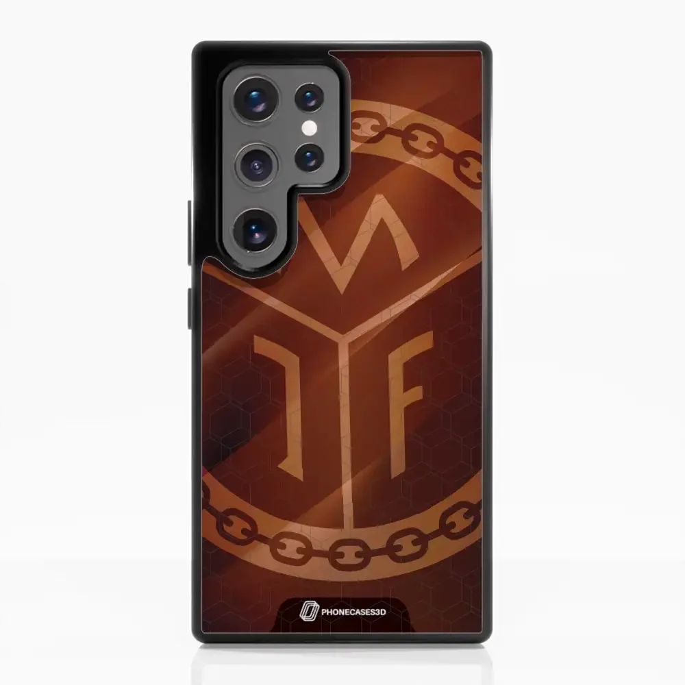 Mjøndalen FK Official 3D Phone Case Design Subtle Crest - Image 66