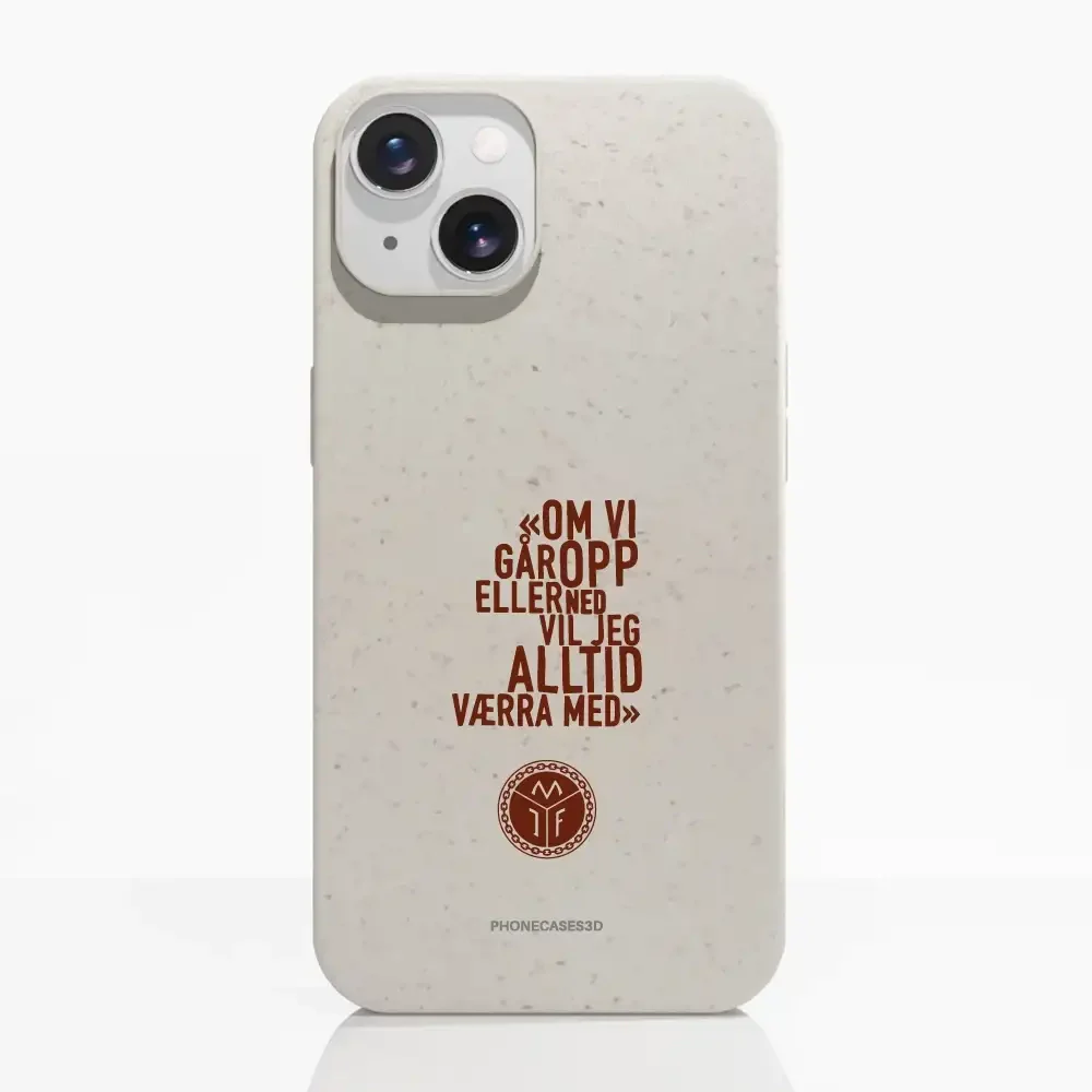 Mjøndalen FK Official Compostable Phone Case Design Slogan - Image 10