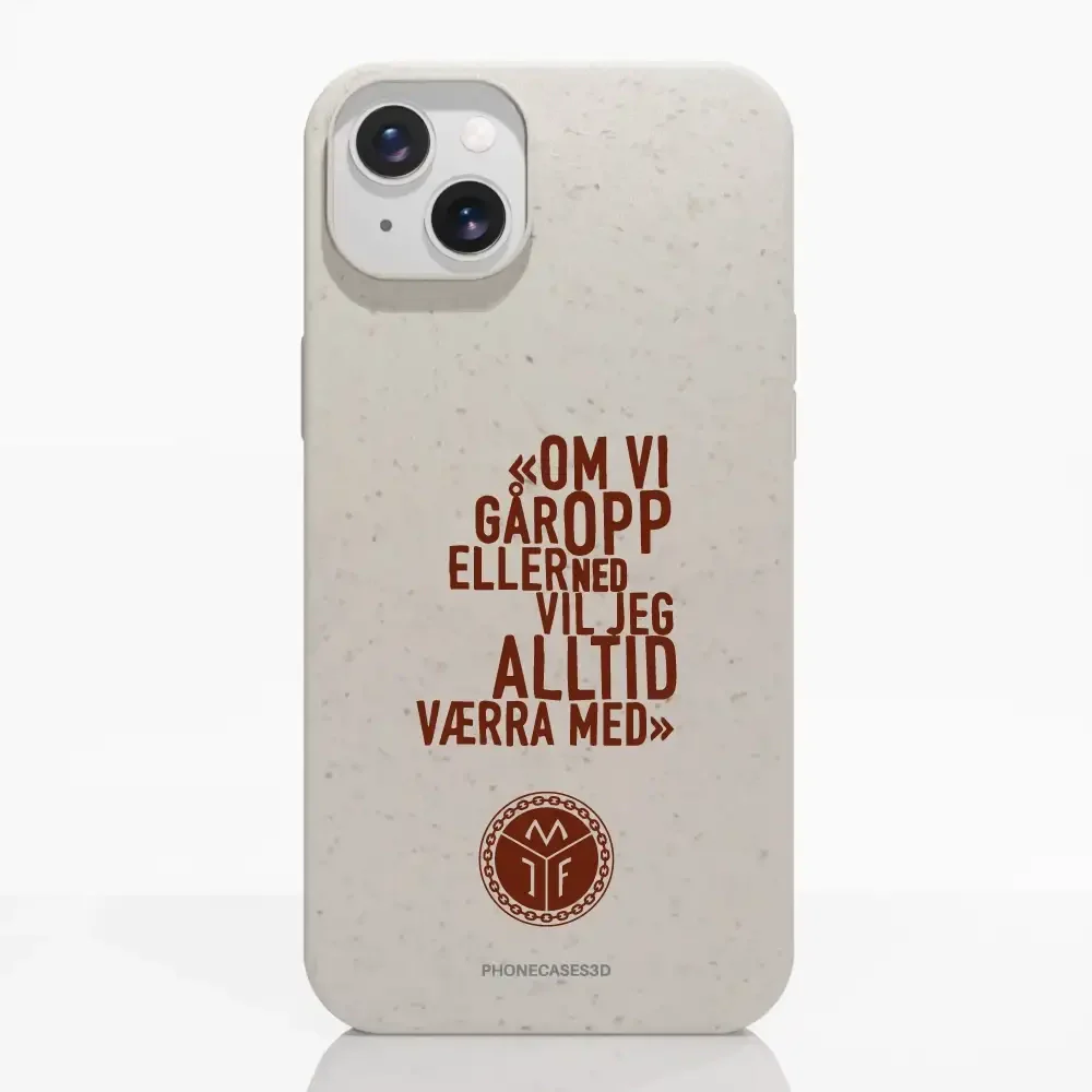Mjøndalen FK Official Compostable Phone Case Design Slogan - Image 11