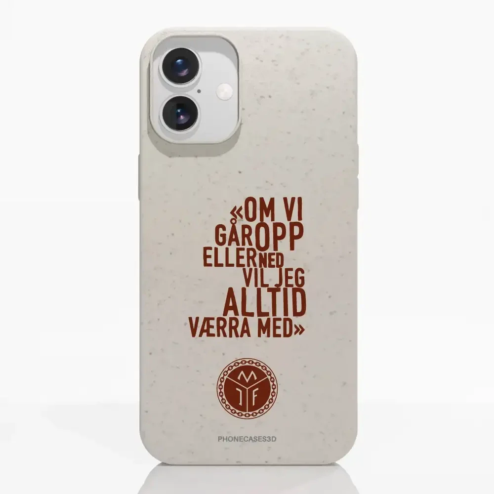 Mjøndalen FK Official Compostable Phone Case Design Slogan - Image 20