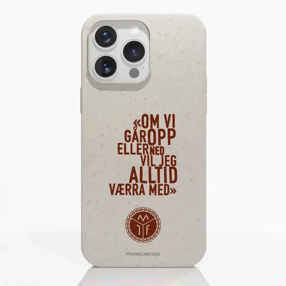 Mjøndalen FK Official Compostable Phone Case Design Slogan - Image 21