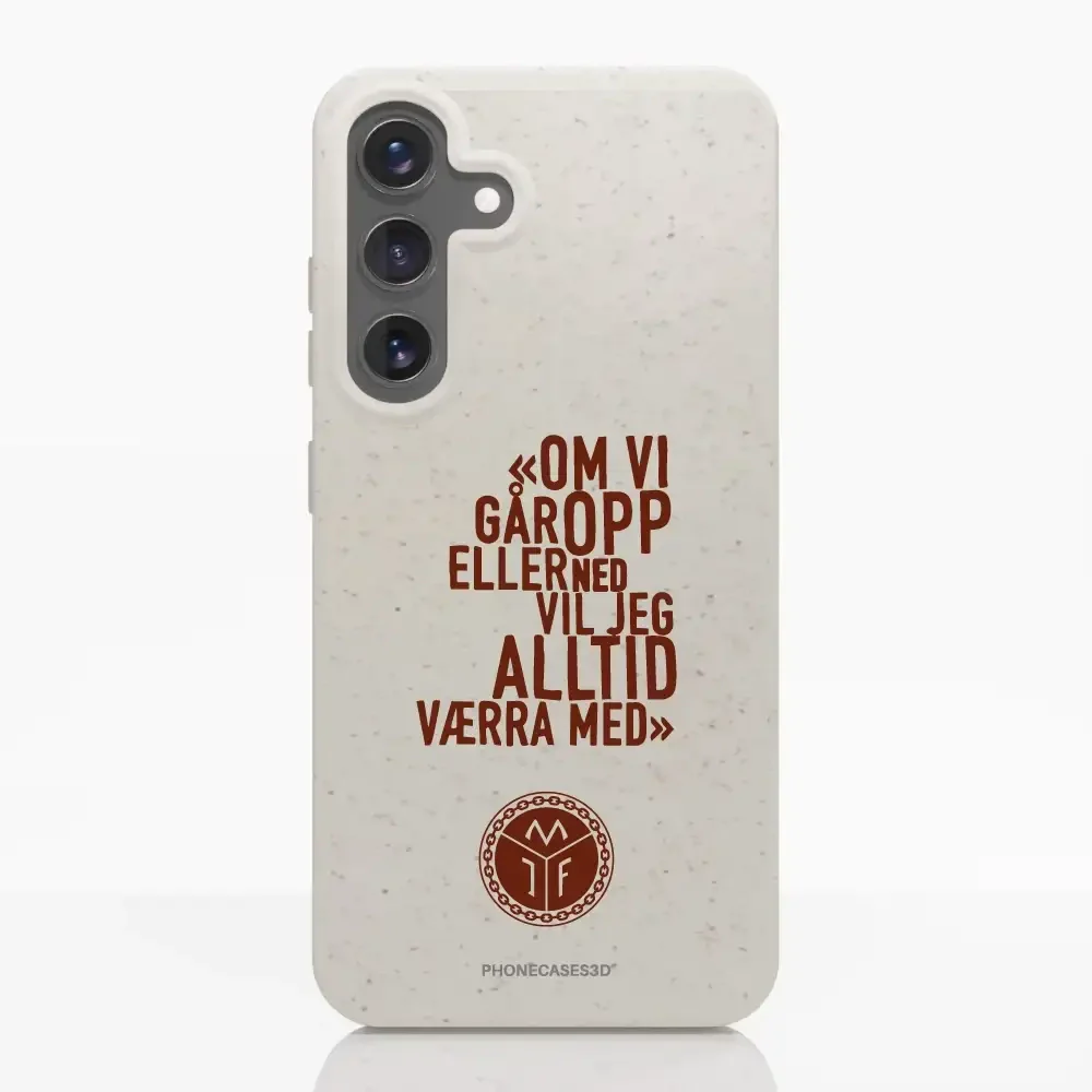Mjøndalen FK Official Compostable Phone Case Design Slogan - Image 37