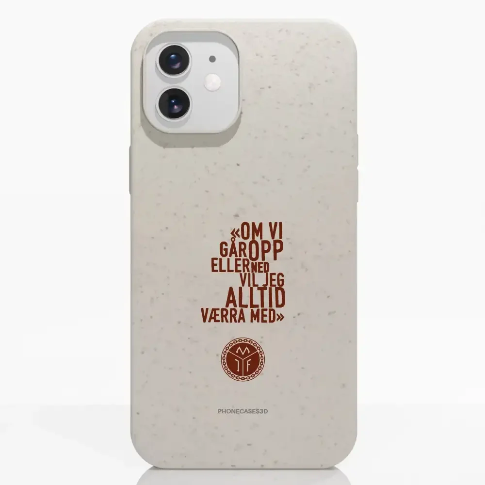 Mjøndalen FK Official Compostable Phone Case Design Slogan - Image 4