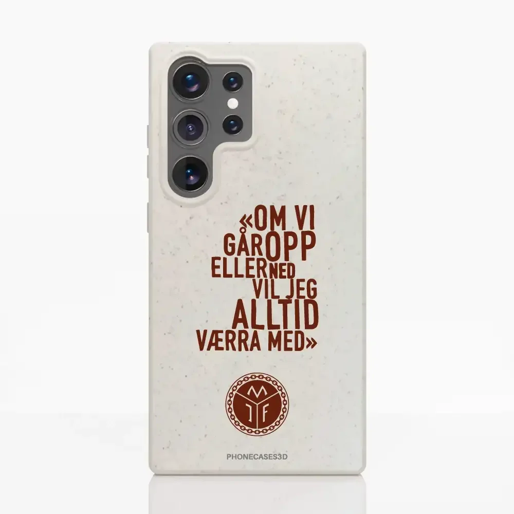 Mjøndalen FK Official Compostable Phone Case Design Slogan - Image 41
