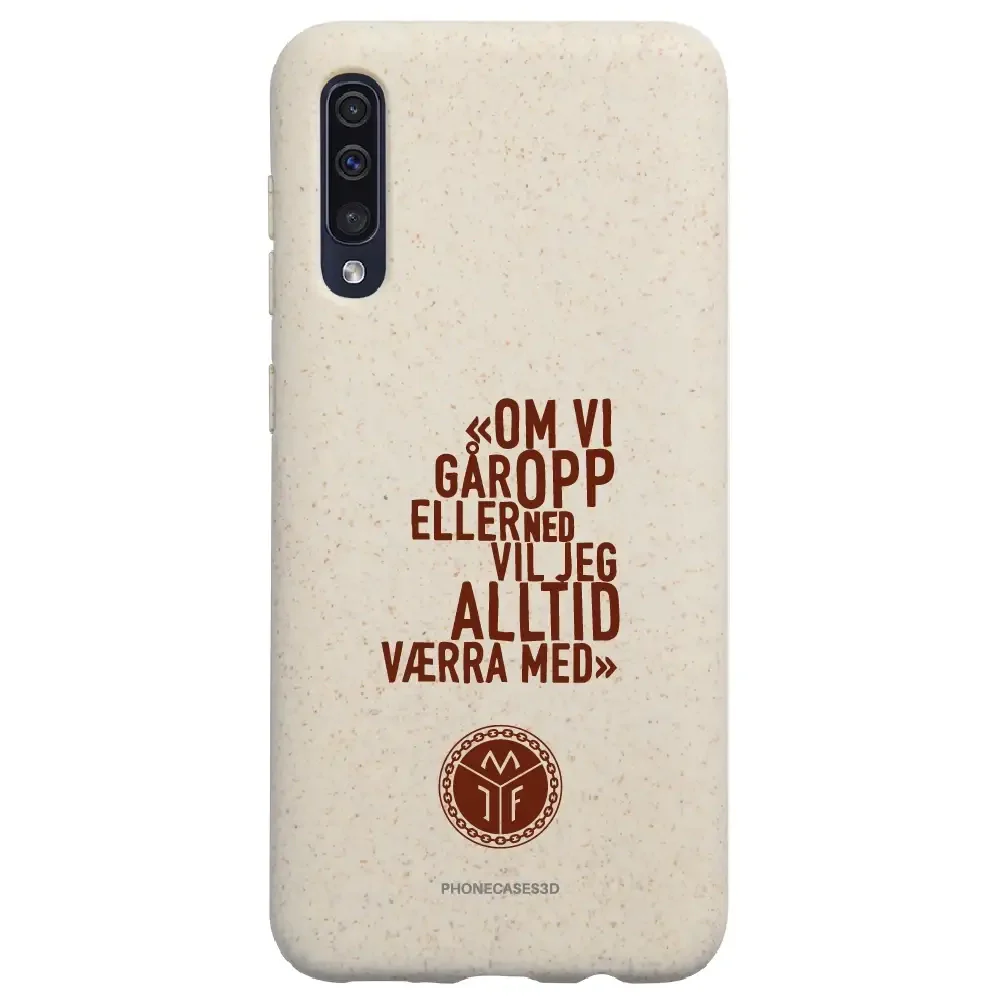 Mjøndalen FK Official Compostable Phone Case Design Slogan - Image 43