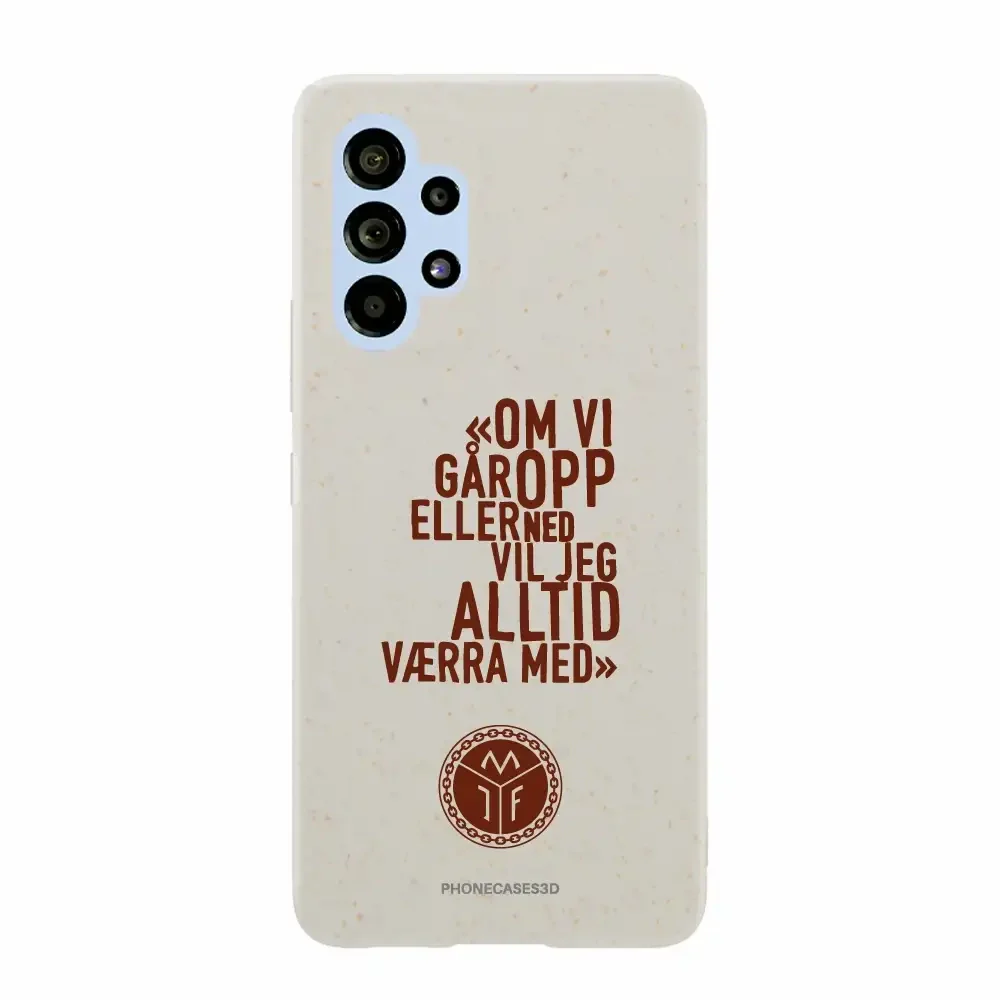 Mjøndalen FK Official Compostable Phone Case Design Slogan - Image 46