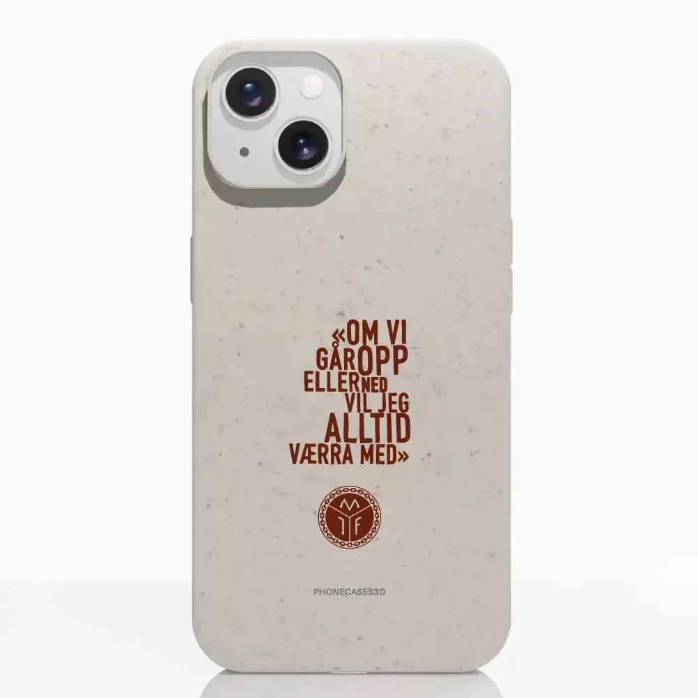 Mjøndalen FK Official Compostable Phone Case Design Slogan - Image 7