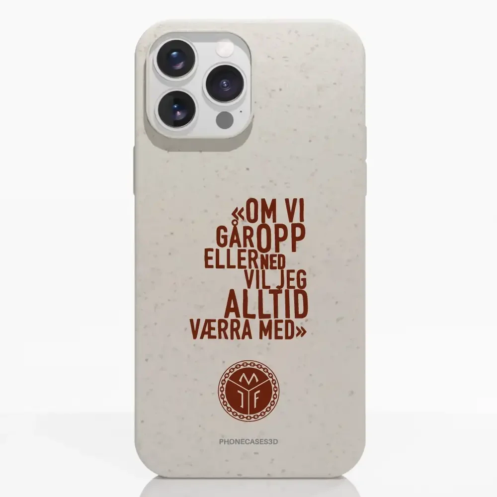 Mjøndalen FK Official Compostable Phone Case Design Slogan - Image 9