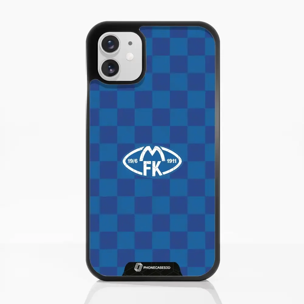 Molde FK Official 3D Phone Case Design Blue Squares