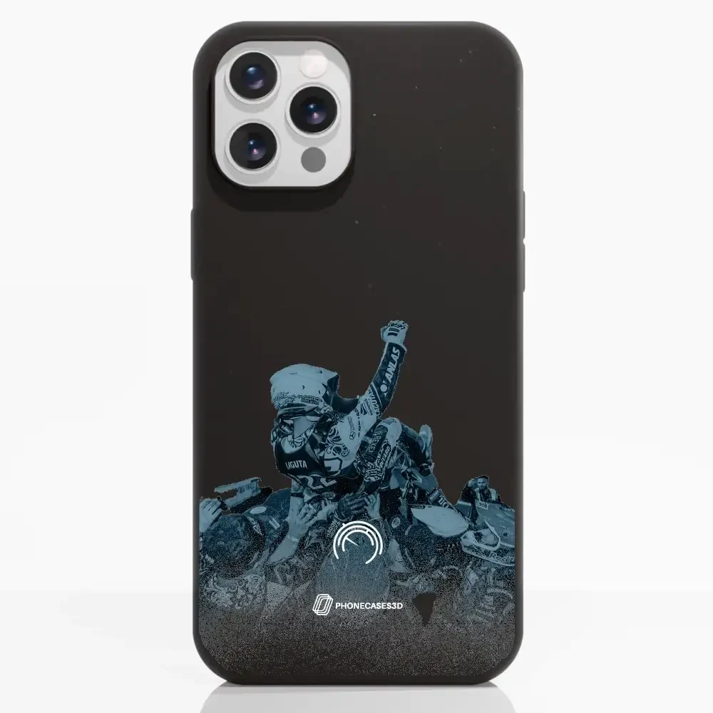Motorsport Official Black Compostable Phone Case - Image 4
