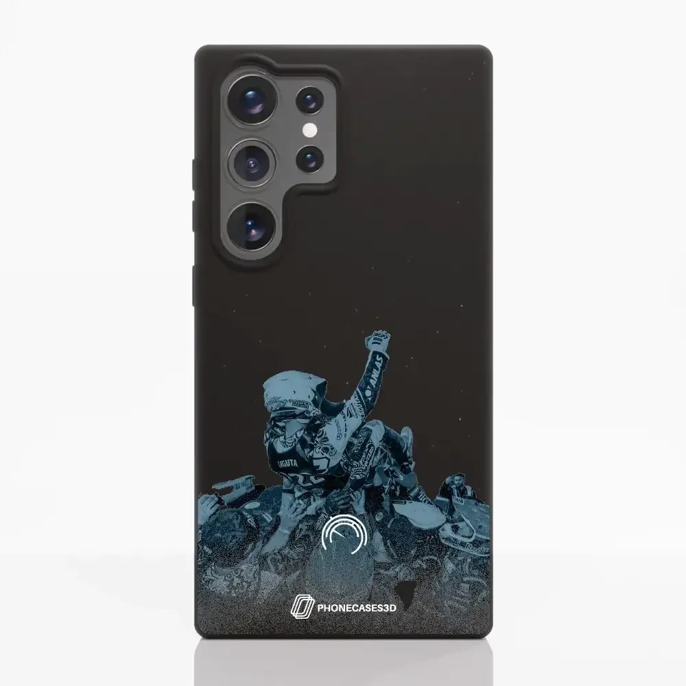 Motorsport Official Black Compostable Phone Case - Image 44