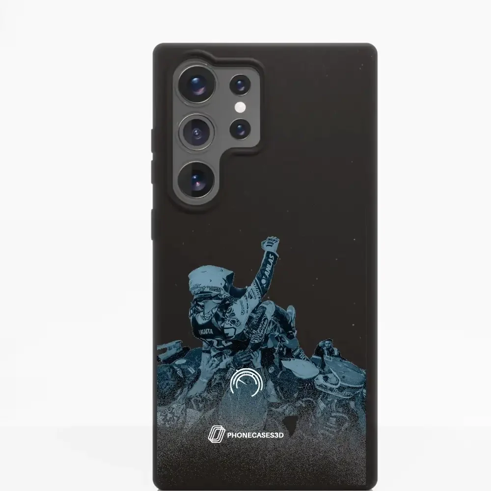 Motorsport Official Black Compostable Phone Case - Image 47