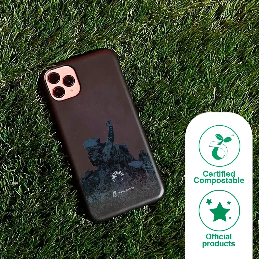 Motorsport Official Black Compostable Phone Case - Image 48