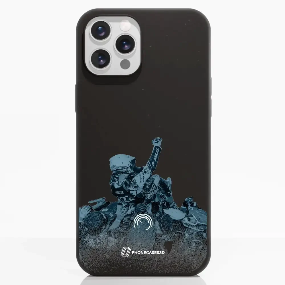 Motorsport Official Black Compostable Phone Case - Image 5